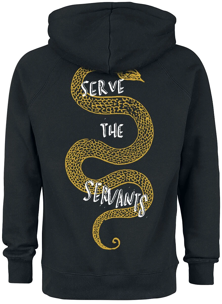 "Serve The Servants" Hooded Sweater Black By Nirvana 4 "Serve The Servants" Hooded Sweater Black By Nirvana - Image 2