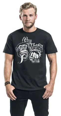 "Fist Bump" T-Shirt Black By Gas Monkey Garage 7 "Fist Bump" T-Shirt Black By Gas Monkey Garage -Men Fashion Clothing Store 547840wa