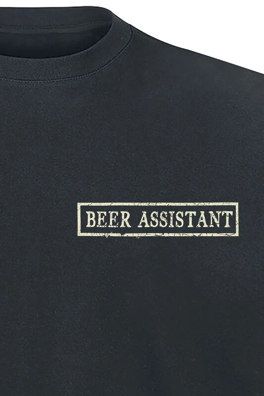 "Hot Rod - Beer Assistant" T-Shirt Black By Gas Monkey Garage 6 "Hot Rod - Beer Assistant" T-Shirt Black By Gas Monkey Garage - Image 4