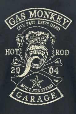 "Hot Rod - Beer Assistant" T-Shirt Black By Gas Monkey Garage 13 "Hot Rod - Beer Assistant" T-Shirt Black By Gas Monkey Garage -Men Fashion Clothing Store 548849d2