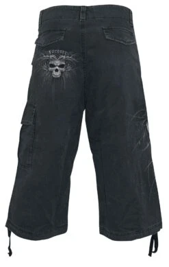 "Death Forever" Shorts Black By Spiral -Men Fashion Clothing Store 549066b