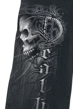 "Death Forever" Shorts Black By Spiral -Men Fashion Clothing Store 549066d