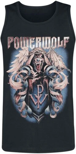 "Metal Crest" Tanktop Black By Powerwolf