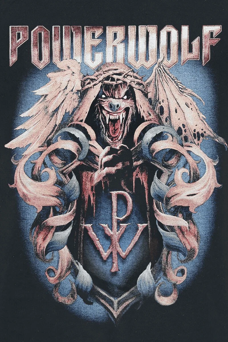 "Metal Crest" Tanktop Black By Powerwolf 4 "Metal Crest" Tanktop Black By Powerwolf - Image 2