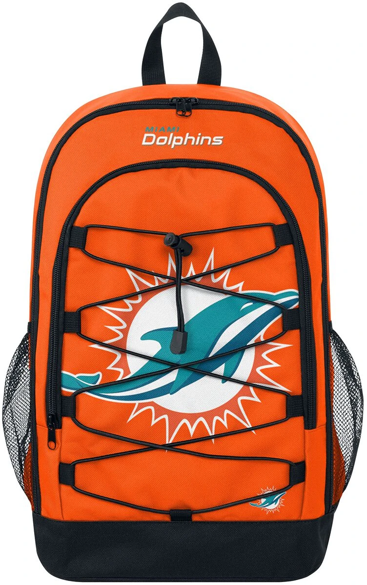 "Miami Dolphins" Backpack Petrol/orange/white By NFL 3 "Miami Dolphins" Backpack Petrol/orange/white By NFL
