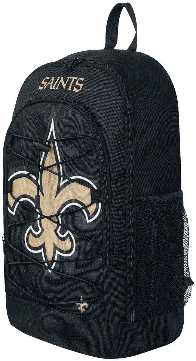 "New Orleans Saints" Backpack Black-gold By NFL 4 "New Orleans Saints" Backpack Black-gold By NFL - Image 2