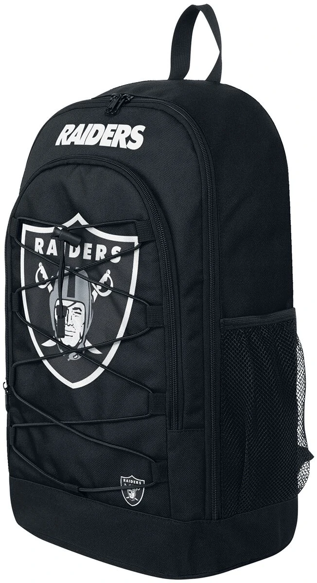 "Las Vegas Raiders" Backpack Black-grey-white By NFL 4 "Las Vegas Raiders" Backpack Black-grey-white By NFL - Image 2