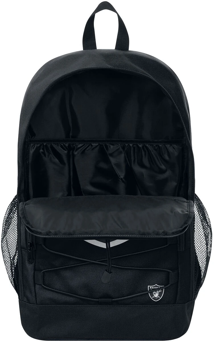 "Las Vegas Raiders" Backpack Black-grey-white By NFL 6 "Las Vegas Raiders" Backpack Black-grey-white By NFL - Image 4