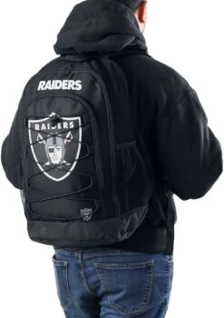 "Las Vegas Raiders" Backpack Black-grey-white By NFL 11 "Las Vegas Raiders" Backpack Black-grey-white By NFL -Men Fashion Clothing Store 550584d2
