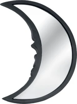 "Black Moon" Hand Mirror Black By Alchemy England 8 "Black Moon" Hand Mirror Black By Alchemy England -Men Fashion Clothing Store 552015b