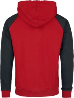 "Eyes" Hooded Sweater Red-black By Deadpool -Men Fashion Clothing Store 552392b