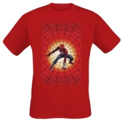 "Gamerverse - Cobweb Ready" T-Shirt Red By Spider-Man